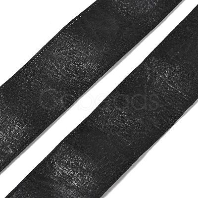 Imitation Leather Polyester Ribbon X1-DIY-R050-02A-1