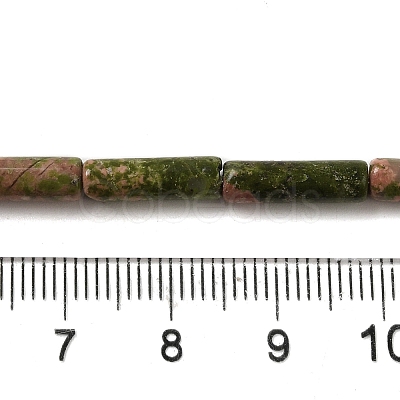 Natural Unakite Beads Strands G-U010-A04-01-1