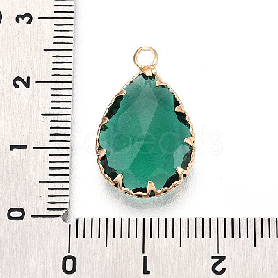 Transparent Glass Pendants KK-N283-02D-G-1