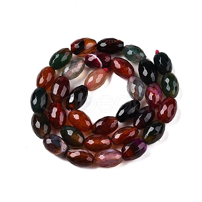 Natural Agate Beads Strands G-T138-180D-1