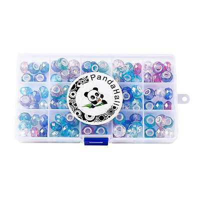 Glass European Beads GPDL-TA0001-01-1