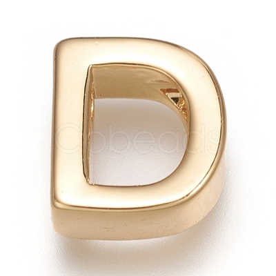 Brass Charms X-ZIRC-I037-01D-G-1