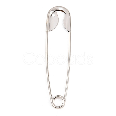 Iron Extra Large Safety Pin Brooches IFIN-P043-01P-1