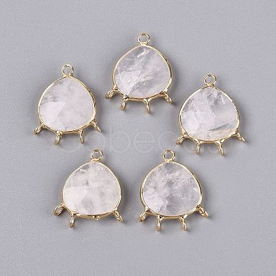 Natural Quartz Crystal Chandelier Component Links G-Q606-50G-1