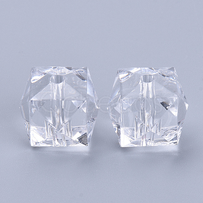 Transparent Acrylic Beads LS-TACR-Q259-6mm-V01-1