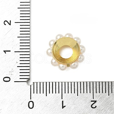 Brass European Beads KK-K293-49G-1
