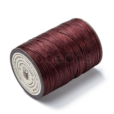 Round Waxed Polyester Thread String YC-D004-02C-131-1