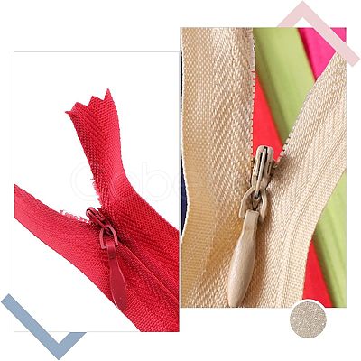 Iron Invisible Zipper Pull Slider Head IFIN-FG0001-01-1