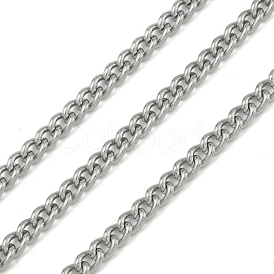 304 Stainless Steel Curb Chains CHS-B016B-P-1