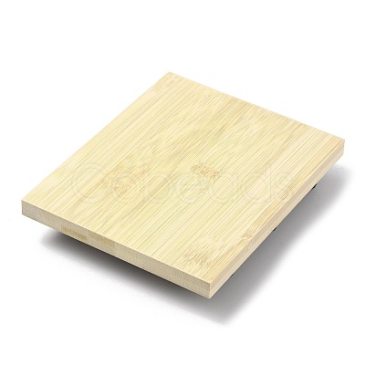 9-Slot Rectangle Wood Earring Display Stands EDIS-R027-04F-1