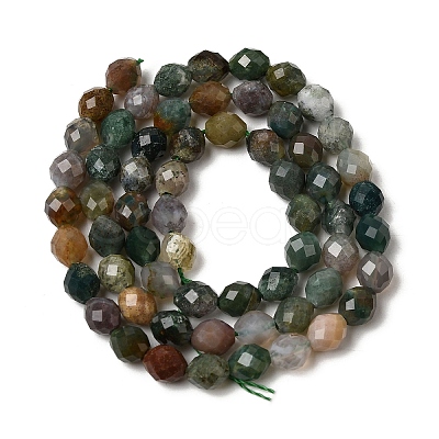Natural Indian Agate Beads Strands G-K376-F18-01-1