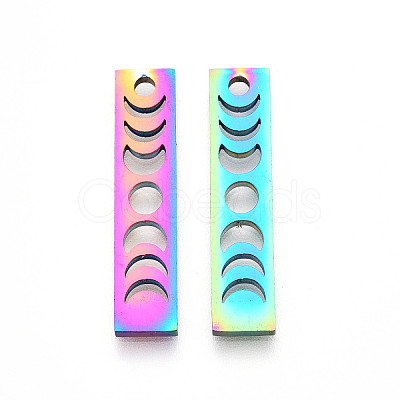 Ion Plating(IP) 201 Stainless Steel Pendants LS-STAS-T063-170M-1
