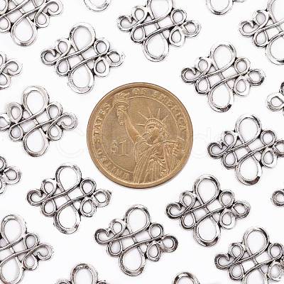 Tibetan Style Links connectors X-TIBE-4876-AS-NR-1