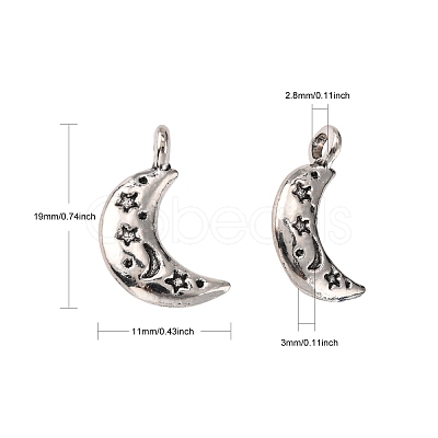 Tibetan Style Alloy Pendants TIBEP-S299-27AS-RS-1