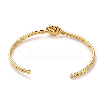 Golden 304 Stainless Steel Cuff Bangles for Women BJEW-C050-01F-G-1