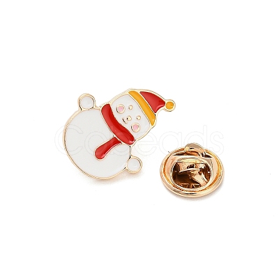Christmas Enamel Pins LS-JEWB-H033-02B-G-1
