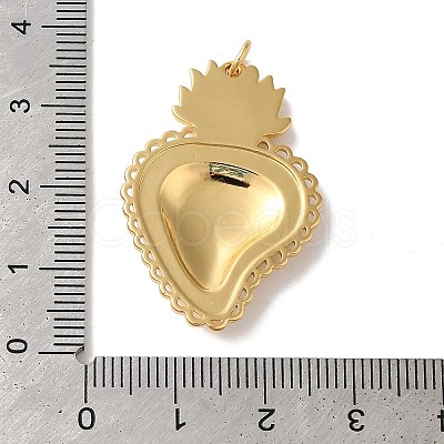 Rack Plating Brass Enamel Pendants KK-G504-25B-02-1