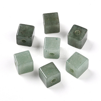 Natural Green Aventurine European Beads G-N345-07A-07-1