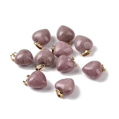 Natural Rhodonite Pendants G-I311-A02-G-1