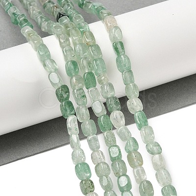 Natural Green Strawberry Quartz Beads Strands G-H087-D01-01-1