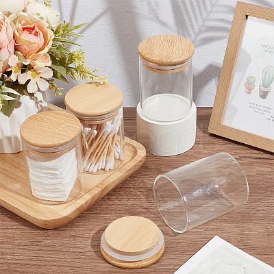 Transparent Glass Jar DIY-WH0060-23A-1