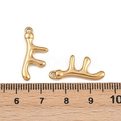 304 Stainless Steel Pendants STAS-L303-26G-02-1
