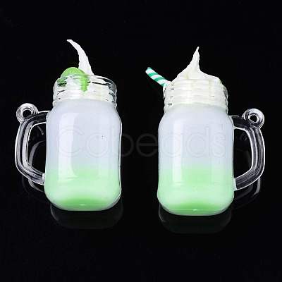 Resin Pendants RESI-S402-02C-1
