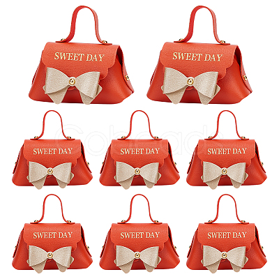 Foldable Imitation Leather Wedding Candy Magnetic Bags CON-WH0084-48G-03-1