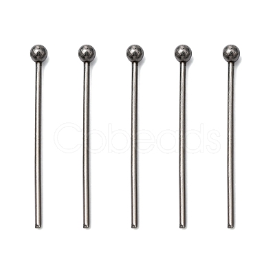 Non-Tarnish 304 Stainless Steel Ball Head pins X-STAS-R015-20mm-1