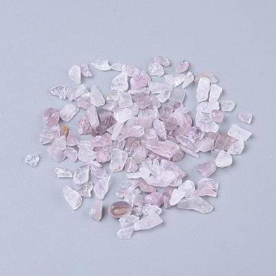 Natural Madagascar Rose Quartz Chip Beads G-O103-12-1