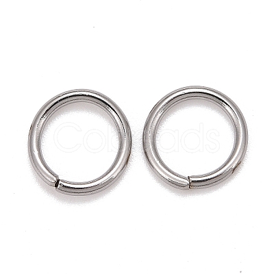 304 Stainless Steel Soldered Closed Jump Rings X-STAS-E482-15B-1