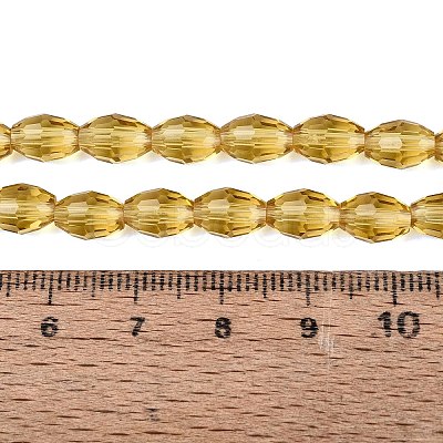 Transparent Glass Beads Strands GLAA-N071-01A-A08-1