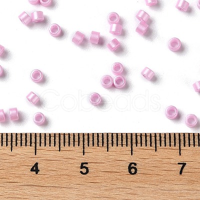 Baking Paint Glass Seed Beads SEED-S042-15A-04-1