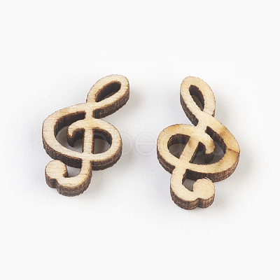 Wood Cabochons WOOD-L007-25A-1