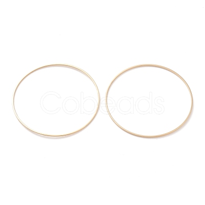 Brass Linking Rings KK-Y003-03N-G-1