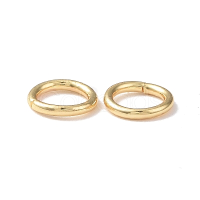Brass Opean Jump Rings X-KK-I702-40G-1