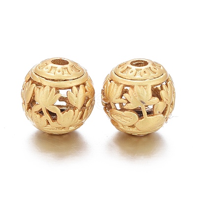 Brass Beads KK-K244-24MG-1