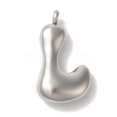Non-Tarnish 304 Stainless Steel Pendants STAS-M017-08P-12-1
