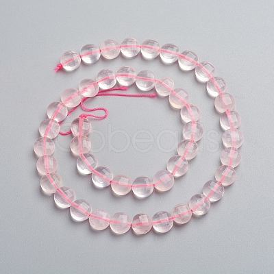 Natural Rose Quartz Beads Strands G-E560-C05-8mm-1