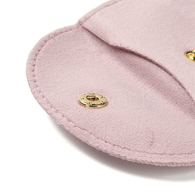 Velvet Jewelry Storage Pouches with Snap Button for Bracelets Necklaces Earrings ABAG-P013-01B-1