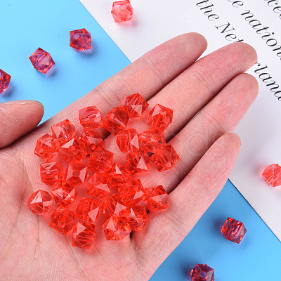 Transparent Acrylic Beads MACR-S373-51B-B05-1