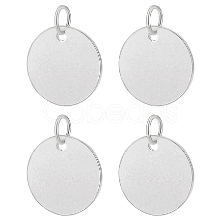 BENECREAT 4Pcs 925 Sterling Silver Charms STER-BC0001-65-1