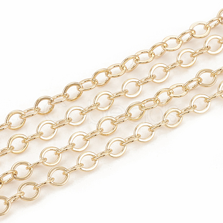 Brass Cable Chains CHC-S003-08G-1