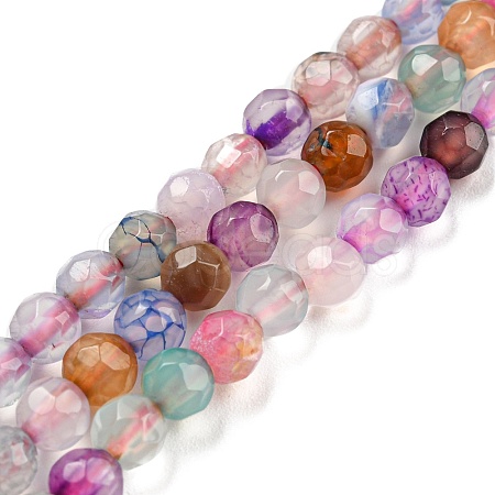 Natural Agate Beads Strands G-Q1000-01G-1