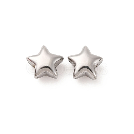 304 Stainless Steel Beads STAS-A117-01D-P-1