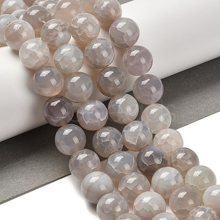 Dyed Natural Agate Beads Strands G-G175-A13-01-1