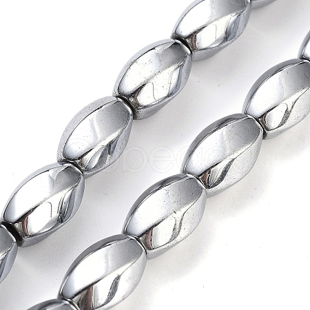 Synthetic Non-magnetic Hematite Beads Strands G-P545-G02-01G-1