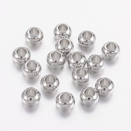 Brass Spacer Beads X-KK-Q083-N-1