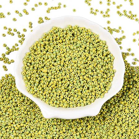 8/0 Opaque Colours Seep Glass Beads X-SEED-M007-01-1