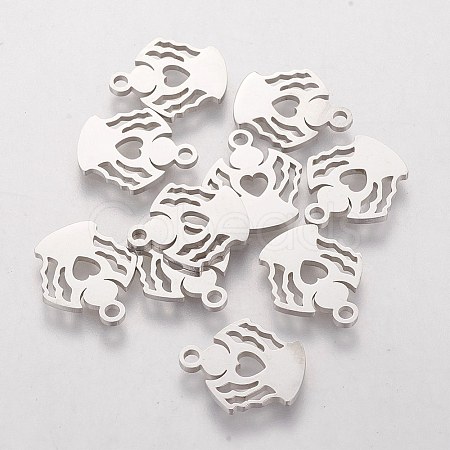 Tarnish Resistant 201 Stainless Steel Charms LS-STAS-Q201-T178-1
